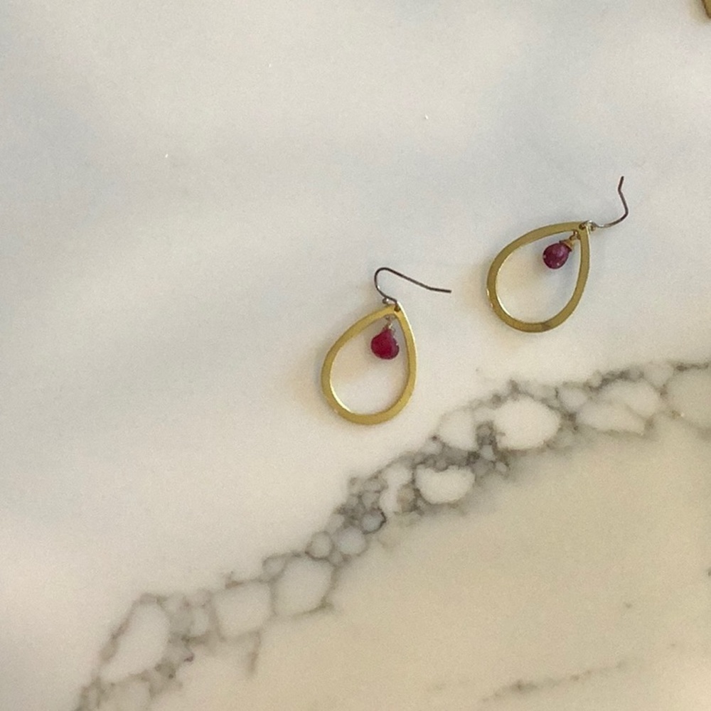Anthropologie drop earrings